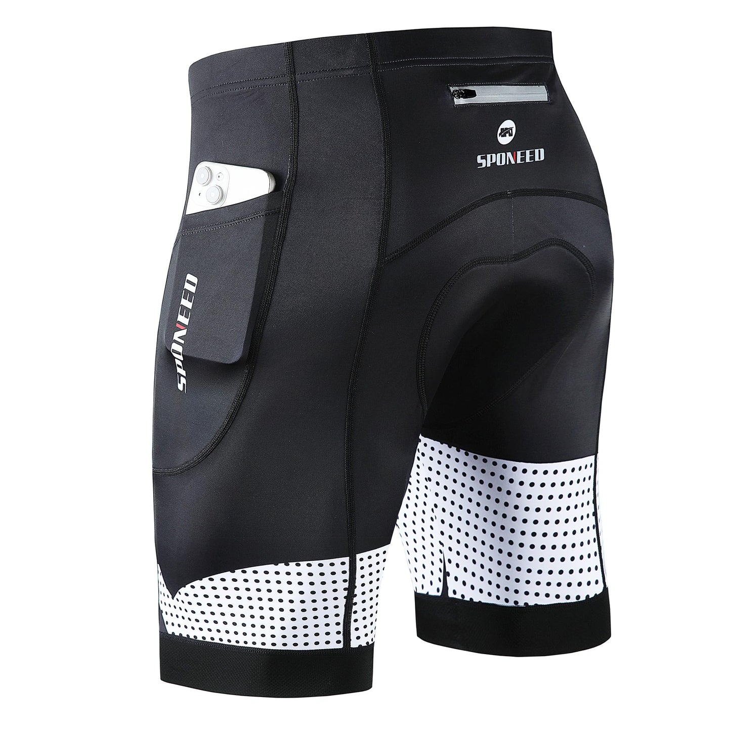 Men’s Padded Cycling Shorts Bicycle Riding Tights Breathable Ergonomic Fit Performance Bike Wear