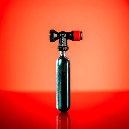 CO2 Bike Tire Inflator Lightweight CNC Aluminum Valve Compatible Compact Tire Pump Increased Airflow Portable Bicycle Tool
