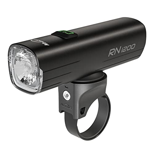 USB Rechargeable Bike Headlight 1200LM CREE LED IPX7 Waterproof Type-C 4000mAh Night Riding