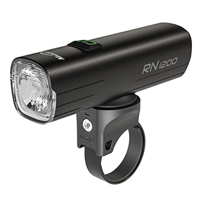 USB Rechargeable Bike Headlight 1200LM CREE LED IPX7 Waterproof Type-C 4000mAh Night Riding