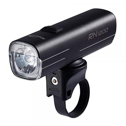 USB Rechargeable Bike Headlight 1200LM CREE LED IPX7 Waterproof Type-C 4000mAh Night Riding