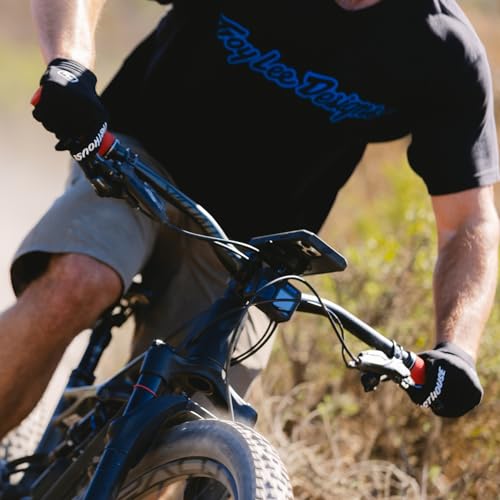 Bike Phone Mount Handlebar Twist Lock Universal Phone Compatible Adjustable Bar Mount Secure Cycling Holder Compact Design