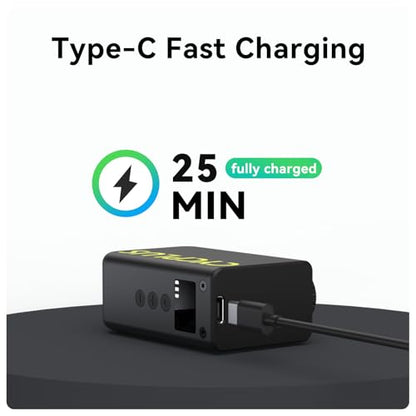 Ultra Compact Electric Bike Pump 120PSI Auto Stop Mini Pump with Gauge Presta Schrader Valve Magnesium Alloy Lightweight Portable Tire Inflator for Road MTB E Bike