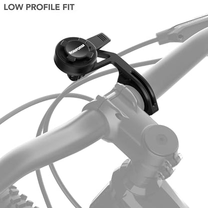 Bike Phone Mount Handlebar Twist Lock Universal Phone Compatible Adjustable Bar Mount Secure Cycling Holder Compact Design