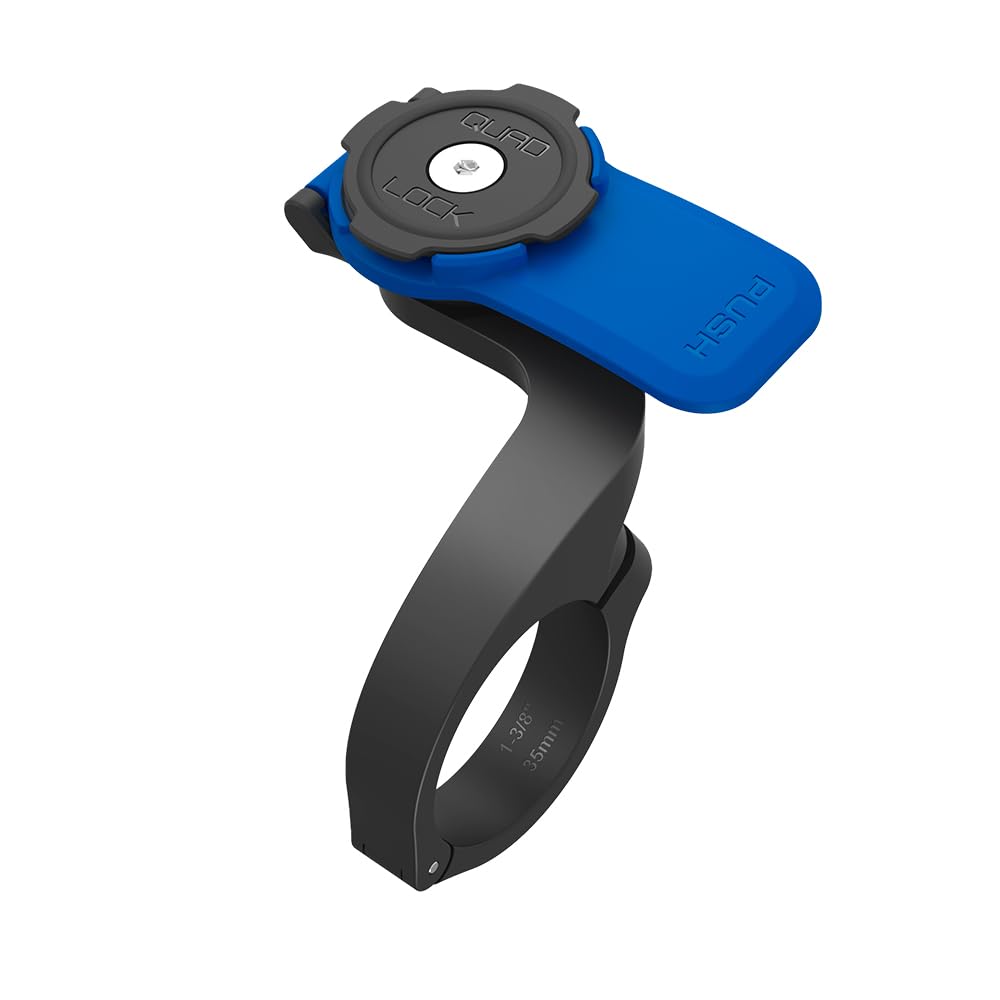 Out Front Bike Phone Mount Handlebar Compatible iPhone Galaxy Pixel Secure Lock Cycling Smartphone Holder