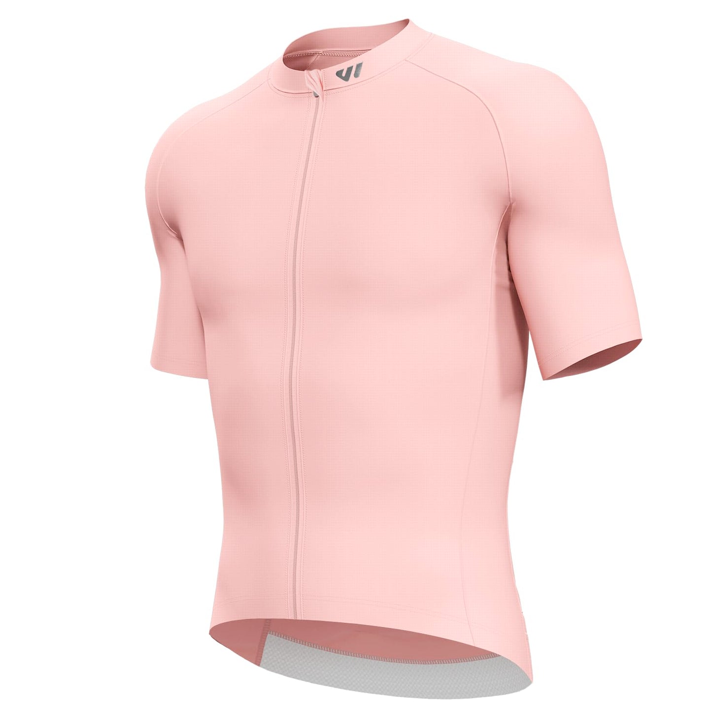 Men’s Cycling Jersey Short Sleeve Full Zipper Breathable Quick Dry Rear Pockets Road Bike Performance Shirt