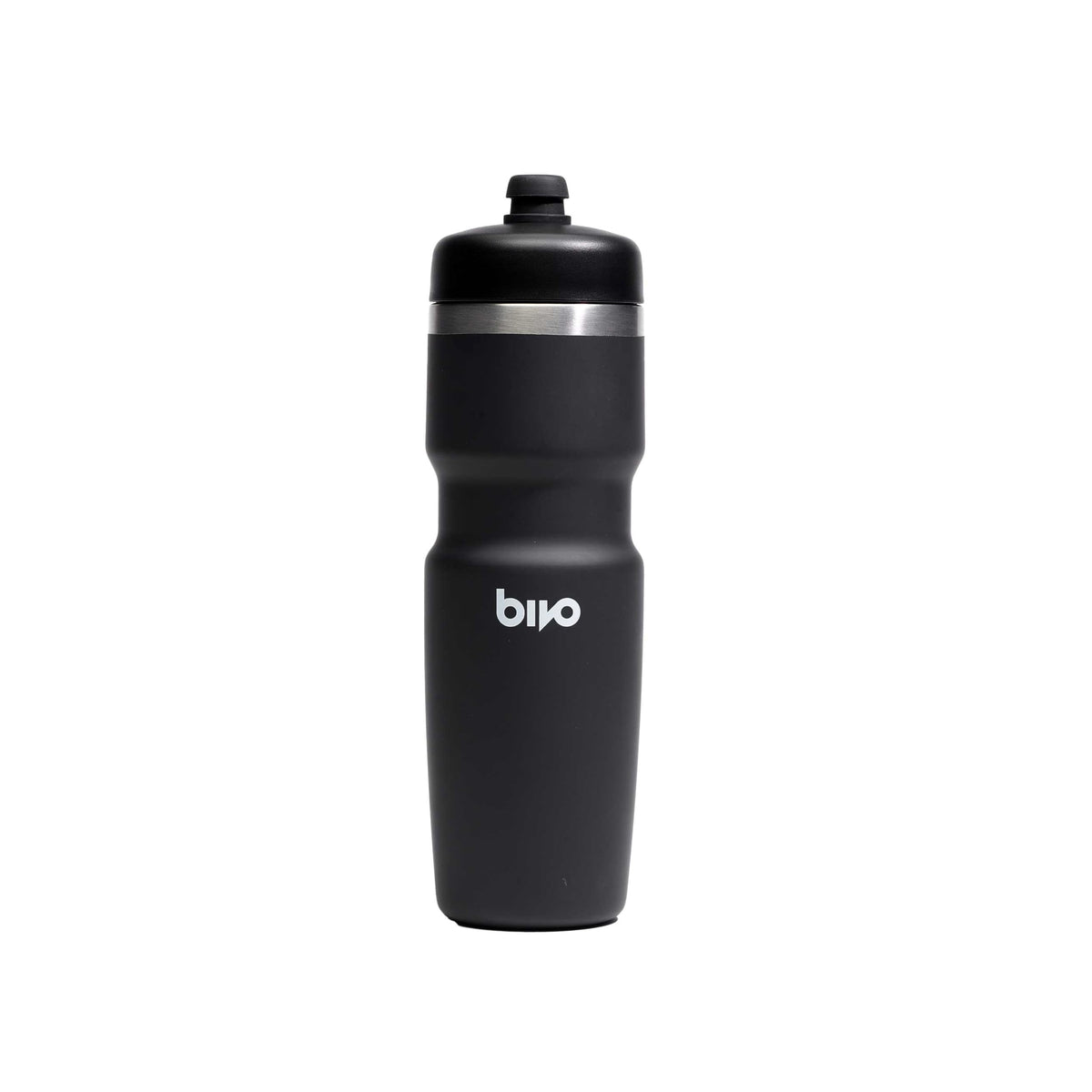 Insulated Stainless Steel Bike Water Bottle 21oz High Flow Nozzle Fits Most Cages Keeps Drinks Cold Long Lasting Dishwasher Safe