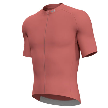 Men’s Cycling Jersey Short Sleeve Full Zipper Breathable Quick Dry Rear Pockets Road Bike Performance Shirt
