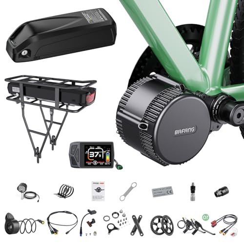 Mid Drive Electric Bike Conversion Kit 500W 750W 1000W 48V 52V BBS Style Universal Fit E Bike Motor Kit