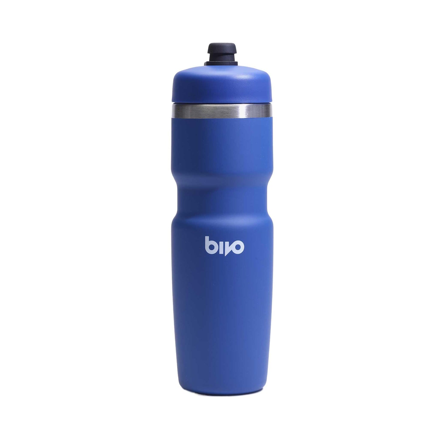 Insulated Stainless Steel Bike Water Bottle 21oz High Flow Nozzle Fits Most Cages Keeps Drinks Cold Long Lasting Dishwasher Safe