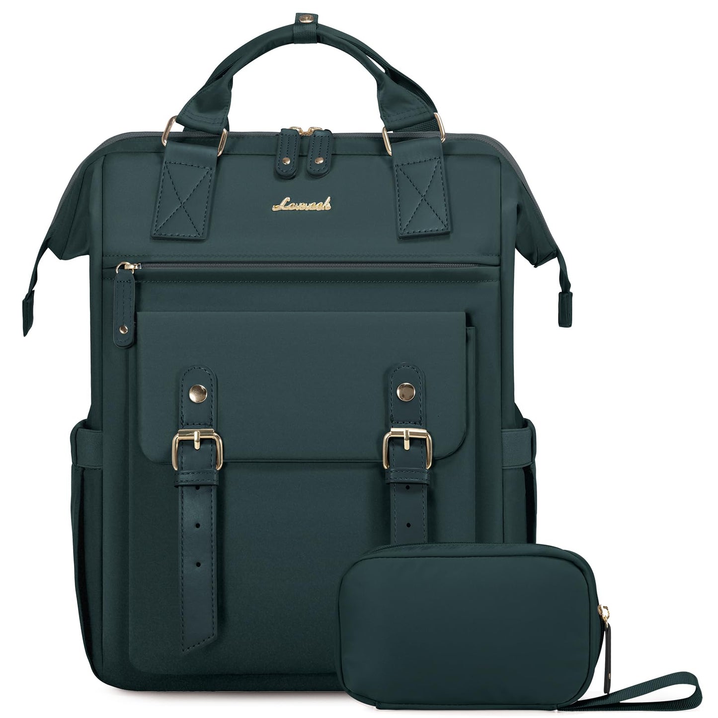 Laptop Backpack for Women Work Travel Commuter College School Bag Lightweight Multi Pocket Casual Daypack Fits Daily Essentials