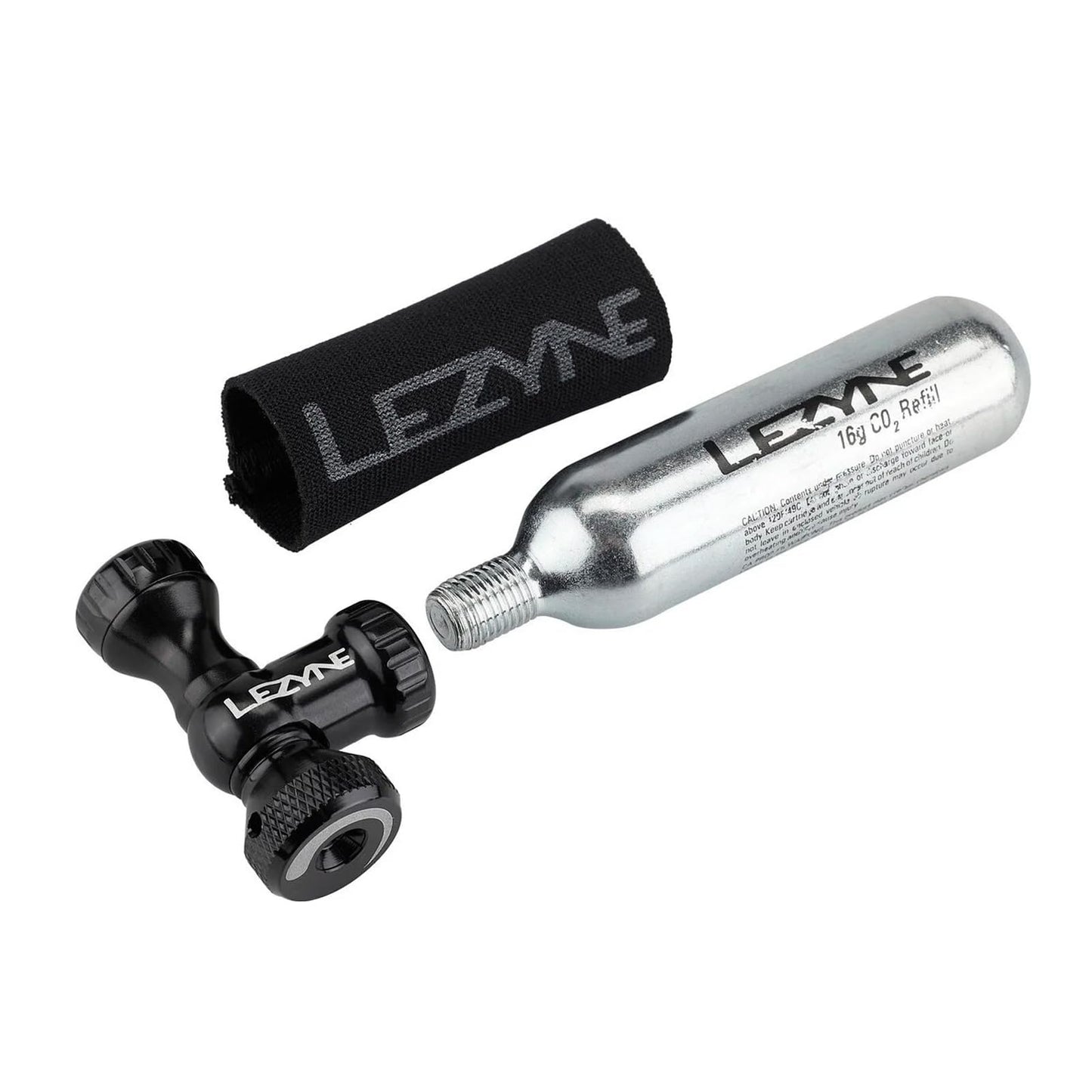 CO2 Bike Tire Inflator Aluminum Twist Control Valve Presta Schrader Compatible Compact Portable Tire Pump