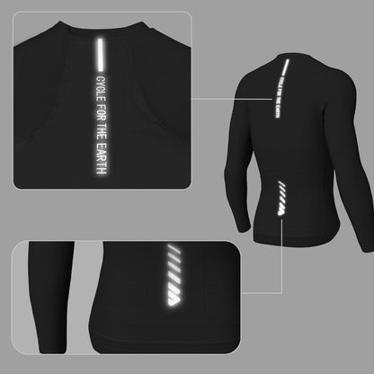 Men’s Cycling Jersey Short Sleeve Full Zipper Breathable Quick Dry Rear Pockets Road Bike Performance Shirt