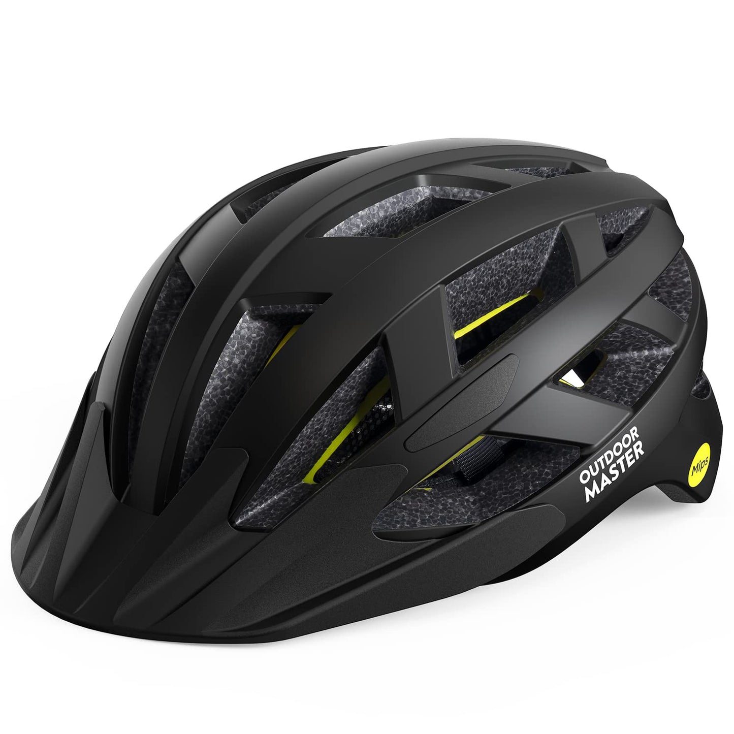 MIPS Cycling Helmet with Removable Liners Ventilated Adjustable Fit Lightweight Multi Use Bike Helmet