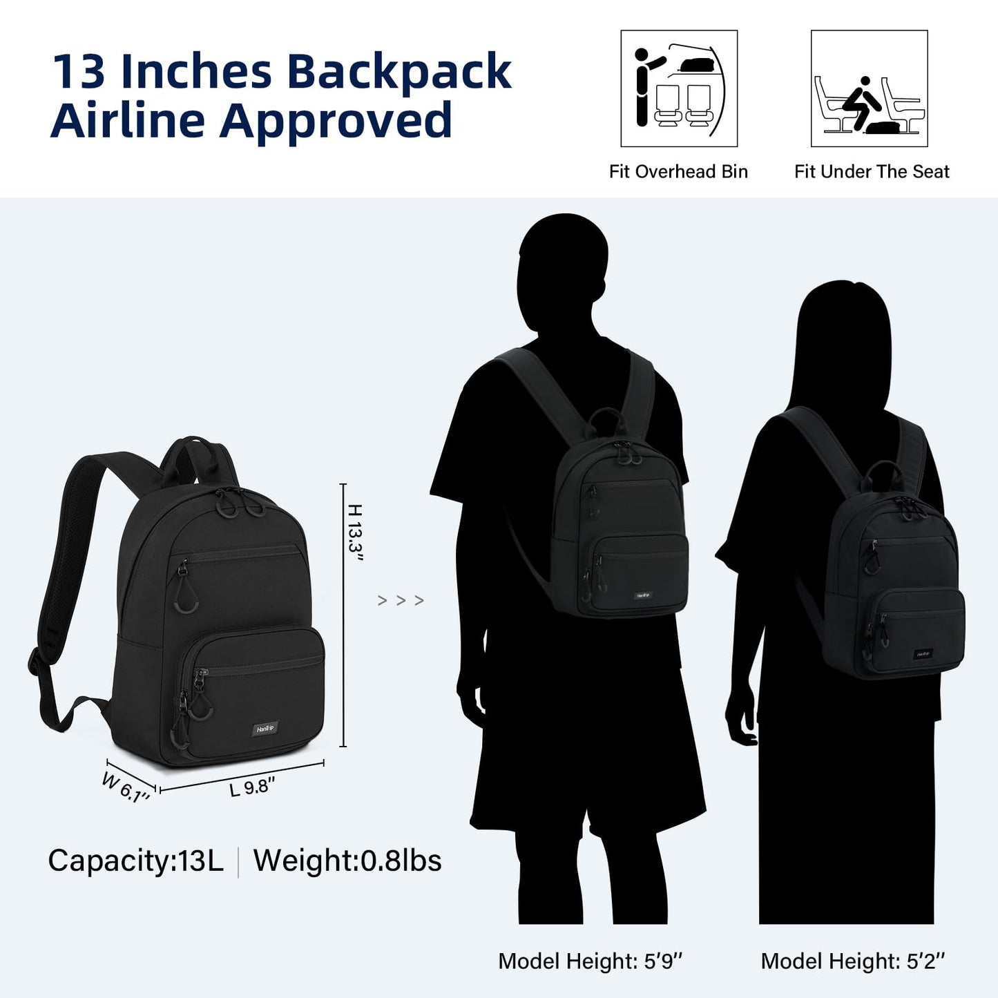 HanTrip Casual Daypack Backpacks