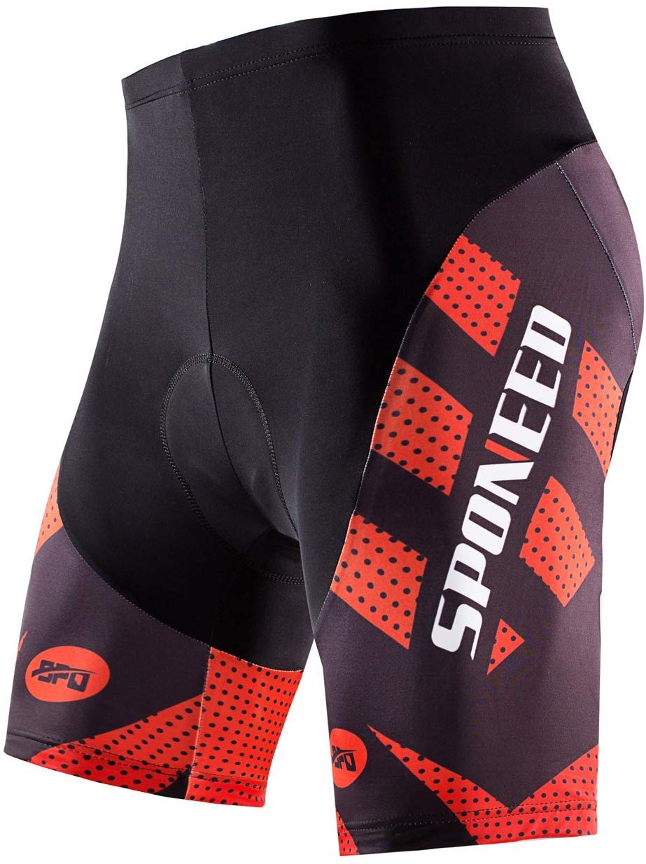 Men’s Padded Cycling Shorts Bicycle Riding Tights Breathable Ergonomic Fit Performance Bike Wear