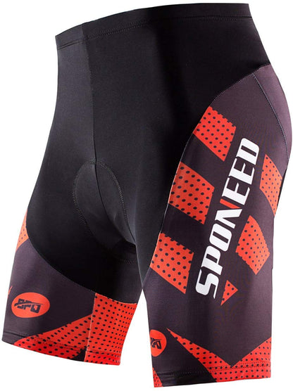 Men’s Padded Cycling Shorts Bicycle Riding Tights Breathable Ergonomic Fit Performance Bike Wear