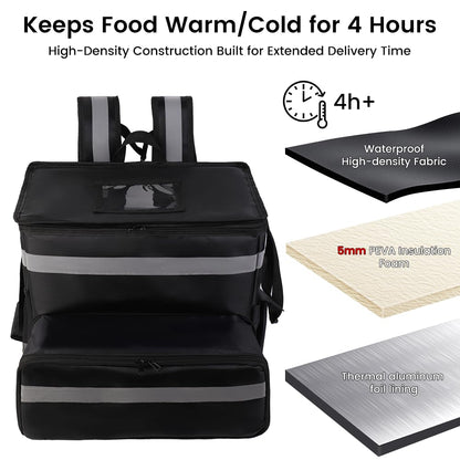CIVJET Food Delivery Backpack