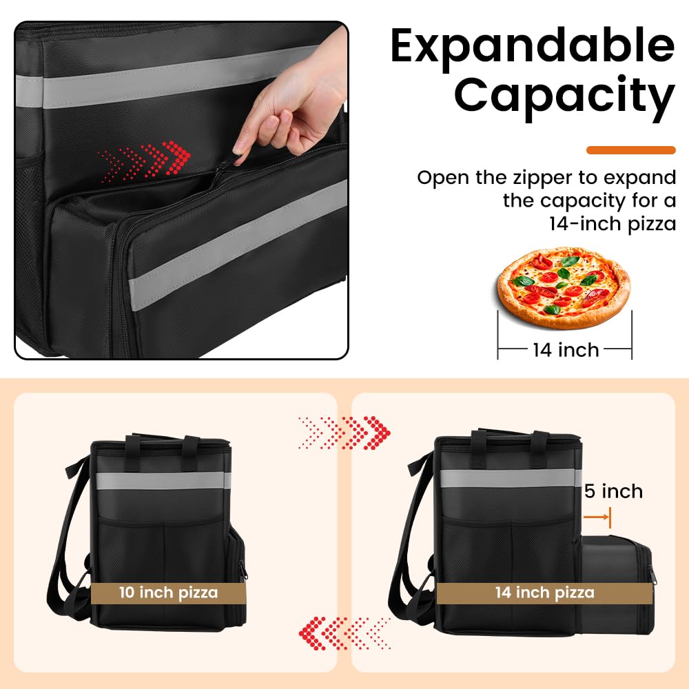 CIVJET Food Delivery Backpack