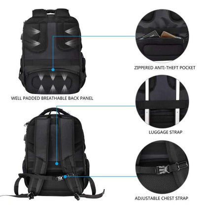 KROSER Friendly Travel Laptop Backpack Water-Repellent Daypack Business Backpack