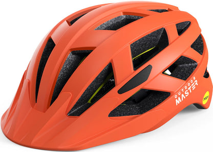 MIPS Cycling Helmet with Removable Liners Ventilated Adjustable Fit Lightweight Multi Use Bike Helmet