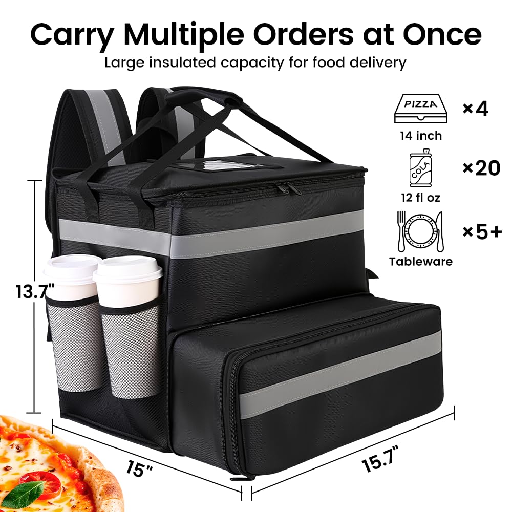 CIVJET Food Delivery Backpack