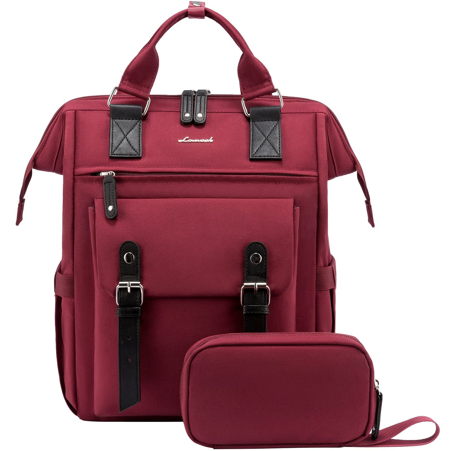Laptop Backpack for Women Work Travel Commuter College School Bag Lightweight Multi Pocket Casual Daypack Fits Daily Essentials