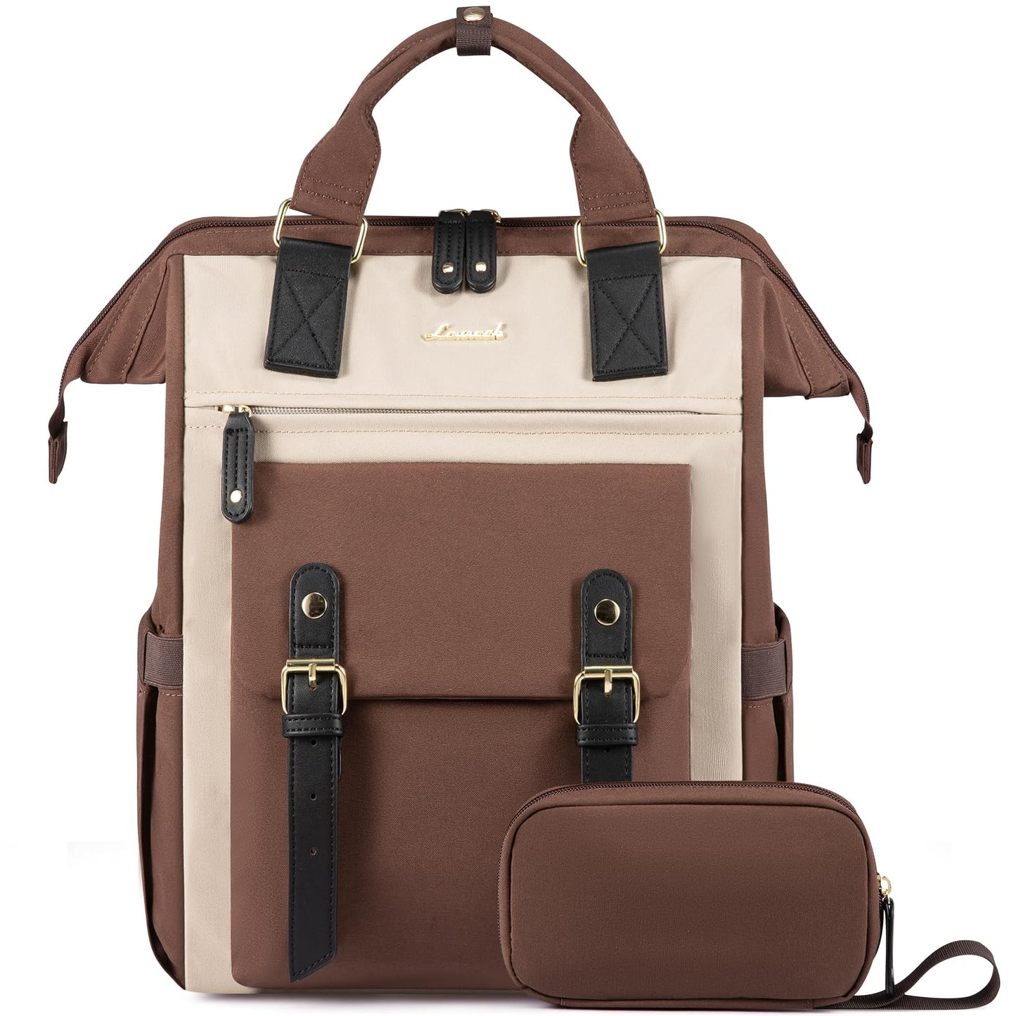 Laptop Backpack for Women Work Travel Commuter College School Bag Lightweight Multi Pocket Casual Daypack Fits Daily Essentials