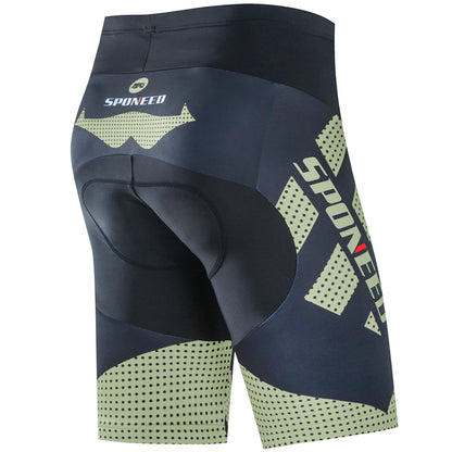 Men’s Padded Cycling Shorts Bicycle Riding Tights Breathable Ergonomic Fit Performance Bike Wear
