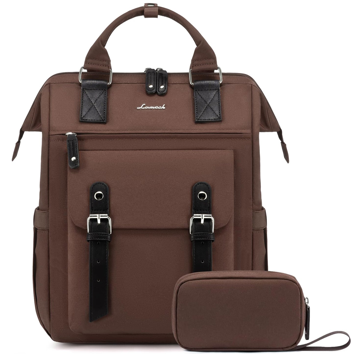 Laptop Backpack for Women Work Travel Commuter College School Bag Lightweight Multi Pocket Casual Daypack Fits Daily Essentials