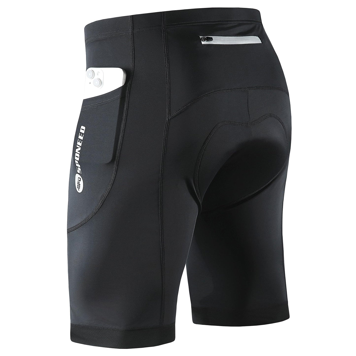 Men’s Padded Cycling Shorts Bicycle Riding Tights Breathable Ergonomic Fit Performance Bike Wear