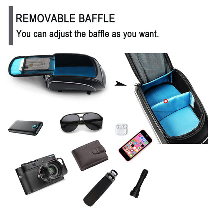 Waterproof Bike Rear Rack Bag Bicycle Trunk Pannier Storage Cargo Seat Luggage Commuter Cycling Bag Compact Multi Use