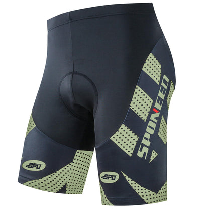 Men’s Padded Cycling Shorts Bicycle Riding Tights Breathable Ergonomic Fit Performance Bike Wear