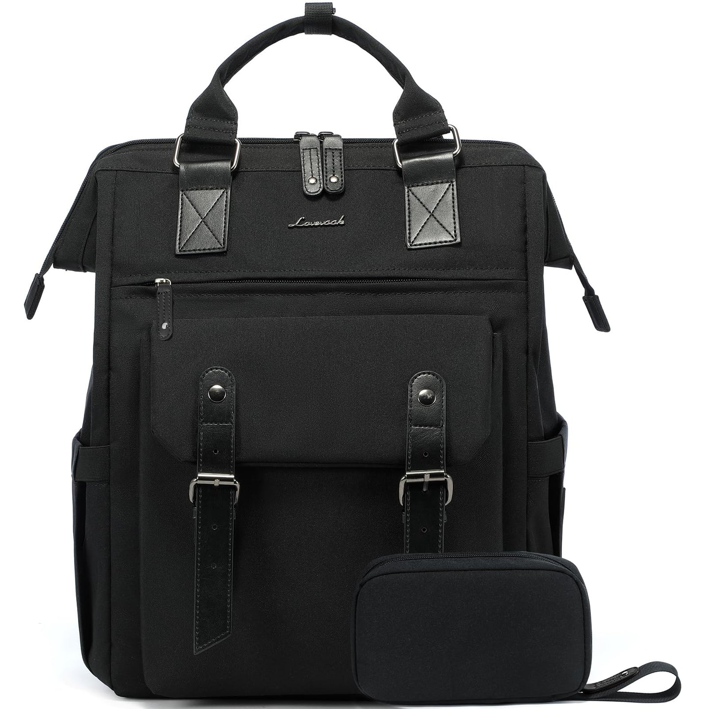 Laptop Backpack for Women Work Travel Commuter College School Bag Lightweight Multi Pocket Casual Daypack Fits Daily Essentials