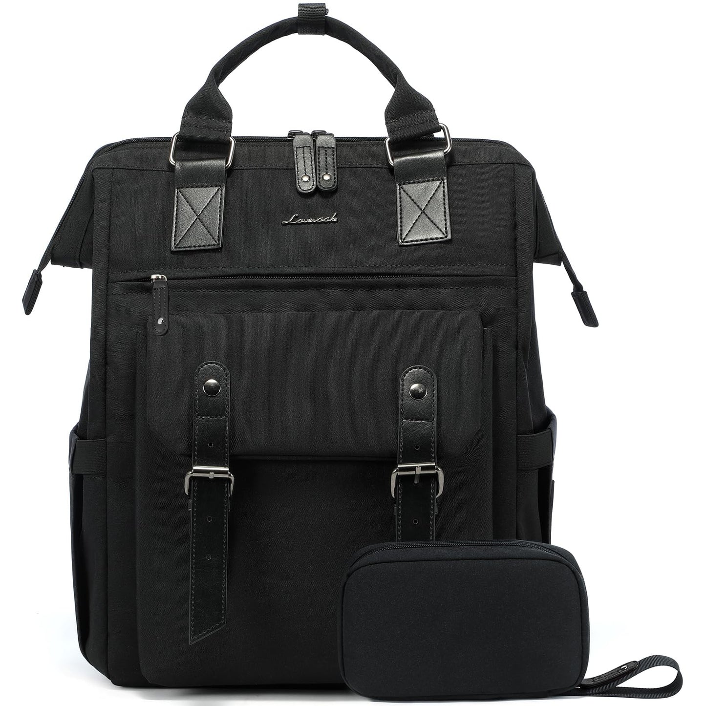 Laptop Backpack for Women Work Travel Commuter College School Bag Lightweight Multi Pocket Casual Daypack Fits Daily Essentials
