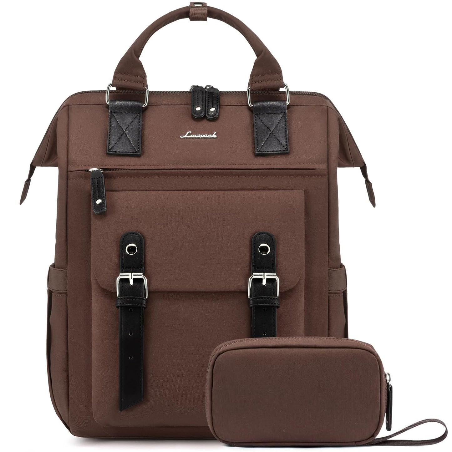 Laptop Backpack for Women Work Travel Commuter College School Bag Lightweight Multi Pocket Casual Daypack Fits Daily Essentials