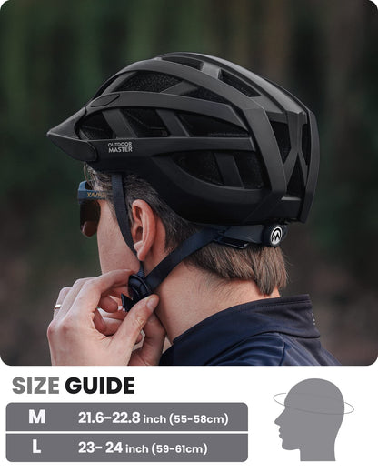 MIPS Cycling Helmet with Removable Liners Ventilated Adjustable Fit Lightweight Multi Use Bike Helmet