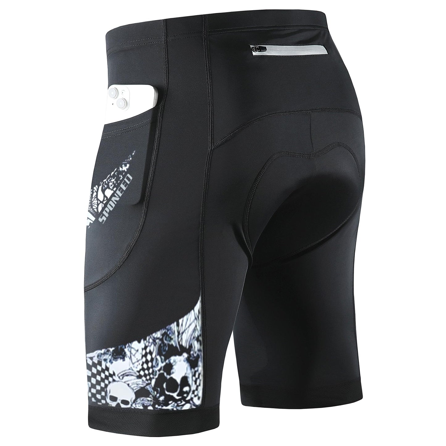 Men’s Padded Cycling Shorts Bicycle Riding Tights Breathable Ergonomic Fit Performance Bike Wear