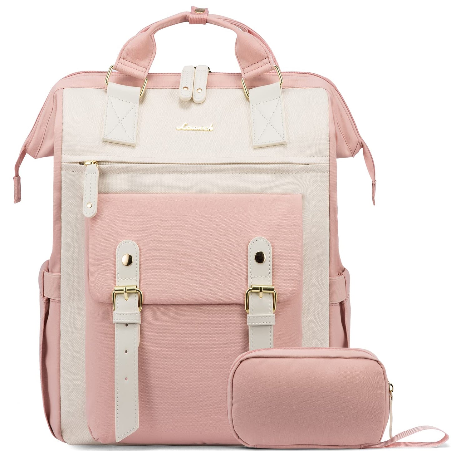 Laptop Backpack for Women Work Travel Commuter College School Bag Lightweight Multi Pocket Casual Daypack Fits Daily Essentials