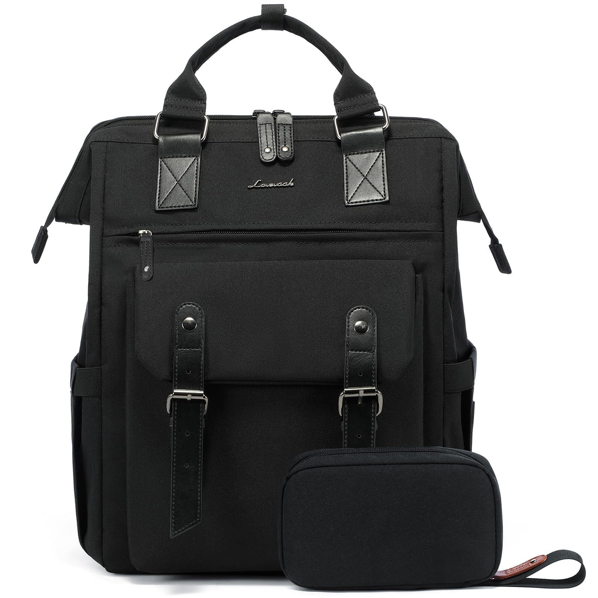 Laptop Backpack for Women Work Travel Commuter College School Bag Lightweight Multi Pocket Casual Daypack Fits Daily Essentials