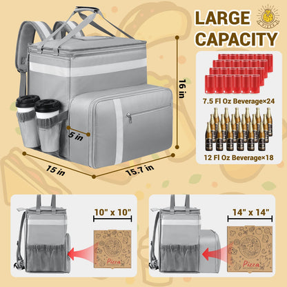 Jiefeike Food Delivery Backpack