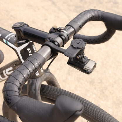 Quad Lock Out Front Handlebar Bike Phone Mount Pro (V2) with Universal MAG Adapter