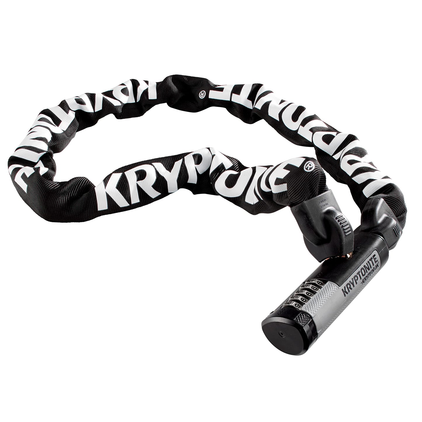 Kryptonite Kryptolok 912 9.5mm Combo Chain Bicycle Lock, Black