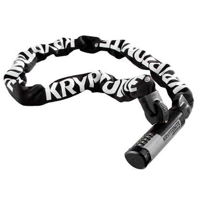 Kryptonite Kryptolok 912 9.5mm Combo Chain Bicycle Lock, Black