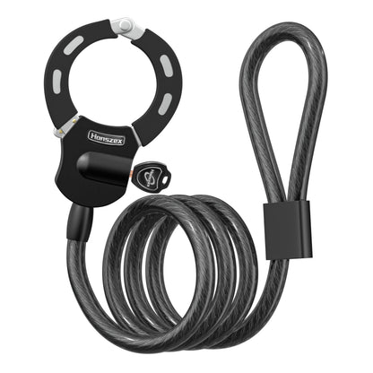 Heavy Duty Anti Theft Handcuff Chain Lock Waterproof Security Lock with Key for Electric Scooter Bike E Bike Motorcycle