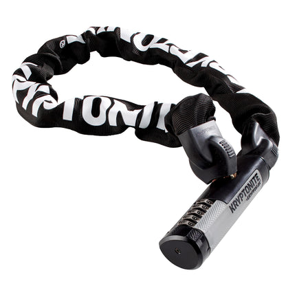 Heavy Duty Bike Chain Lock 5 Digit Combination Anti Theft Sold Secure Gold 3ft E Bike Scooter Secure Lock