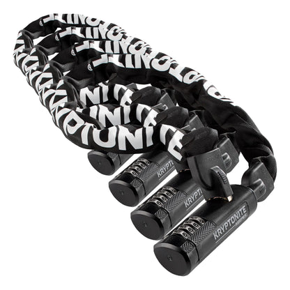 Kryptonite Keeper 790 7mm Chain Combo Bicycle Lock, Black