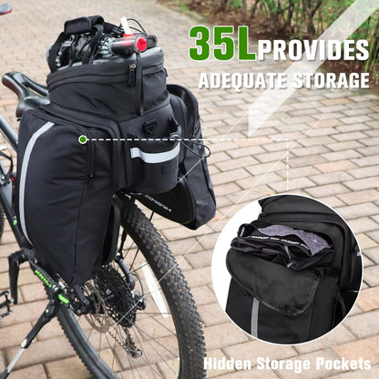 HASAGEI Bike Bag,Bicycle Bag,Bike Rack Bag