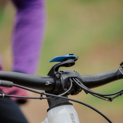 Out Front Bike Phone Mount Handlebar Compatible iPhone Galaxy Pixel Secure Lock Cycling Smartphone Holder